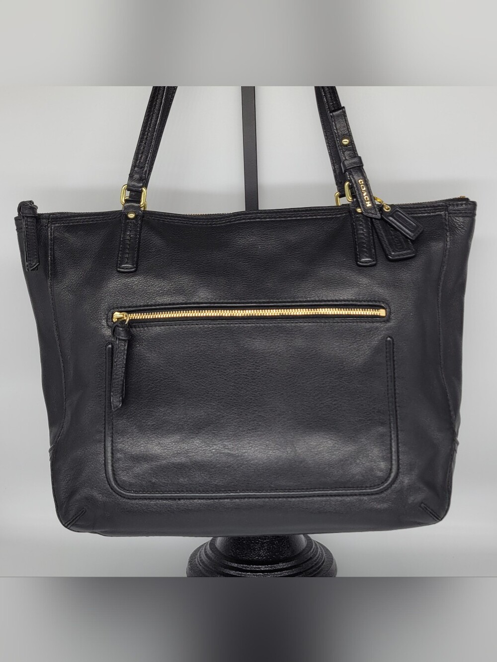 Coach Poppy Leather Small Tote